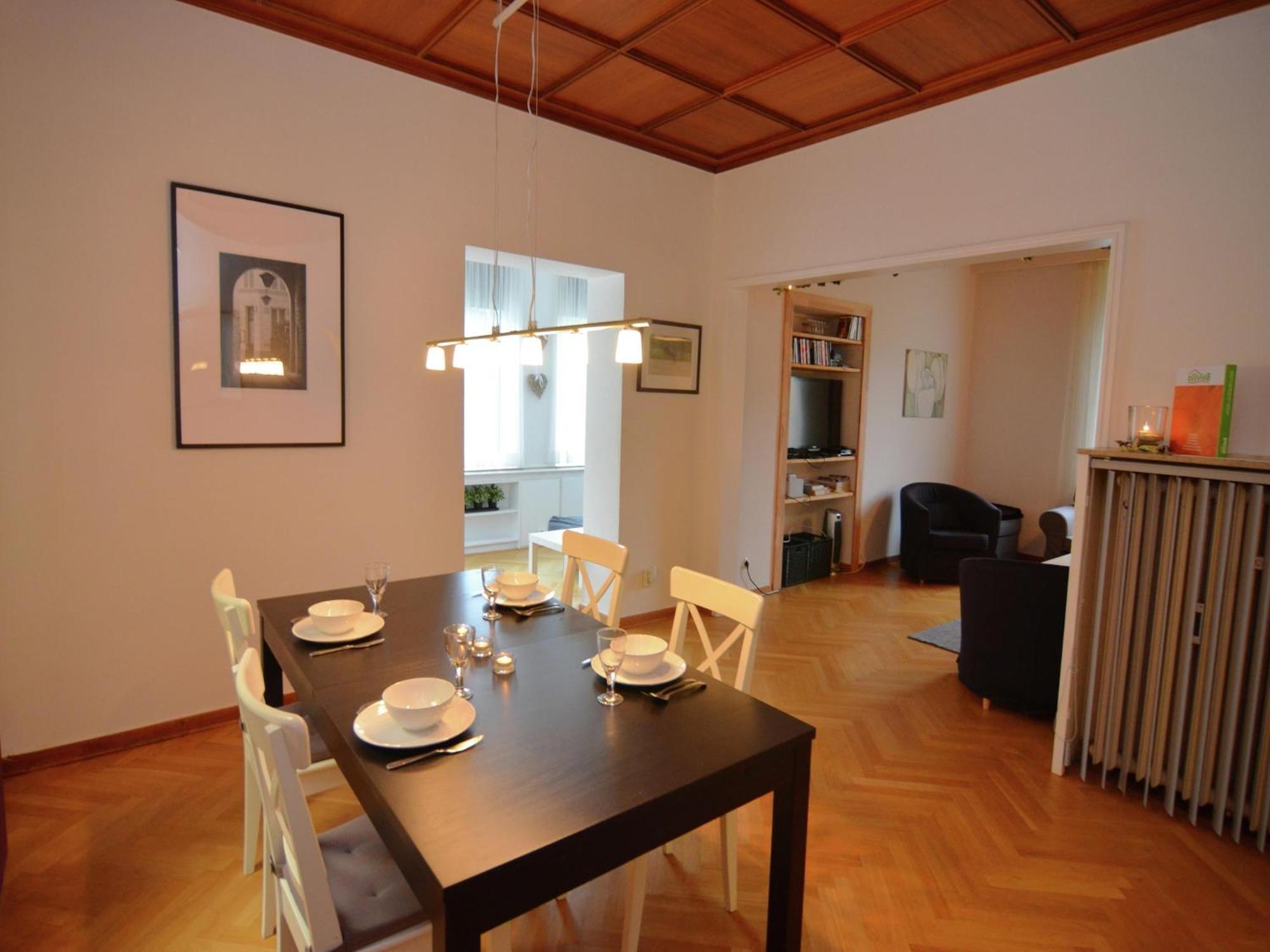 Spacious Apartment In Weser Uplands With Garden 巴特皮尔蒙特 外观 照片