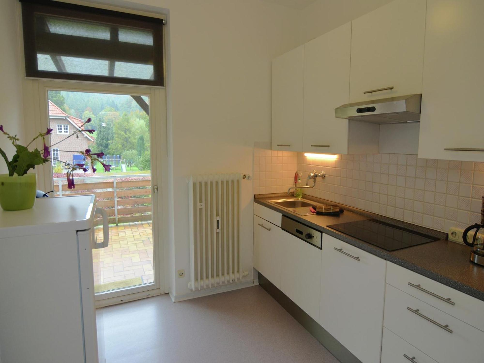 Spacious Apartment In Weser Uplands With Garden 巴特皮尔蒙特 外观 照片