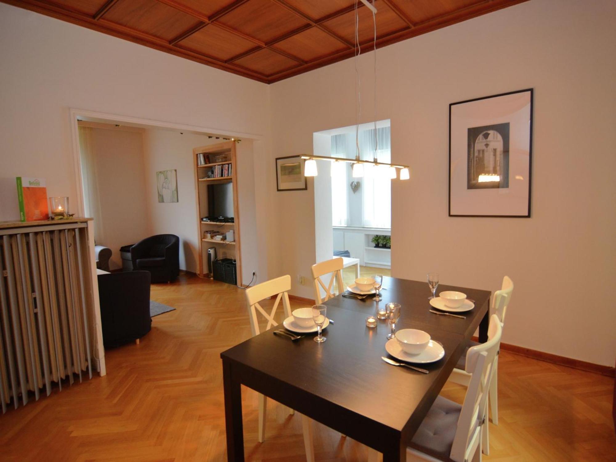 Spacious Apartment In Weser Uplands With Garden 巴特皮尔蒙特 外观 照片